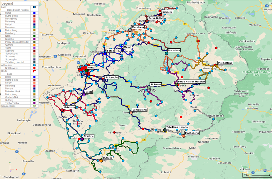 Tier 1 Baseline routes
