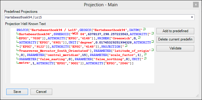 ChooseProjection