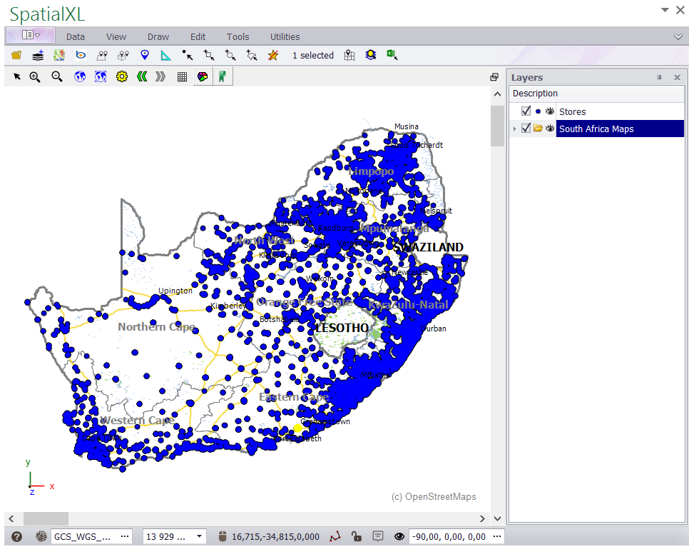 Excel to map - 2