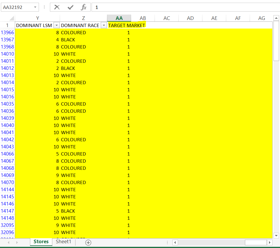 Map to Excel - 4